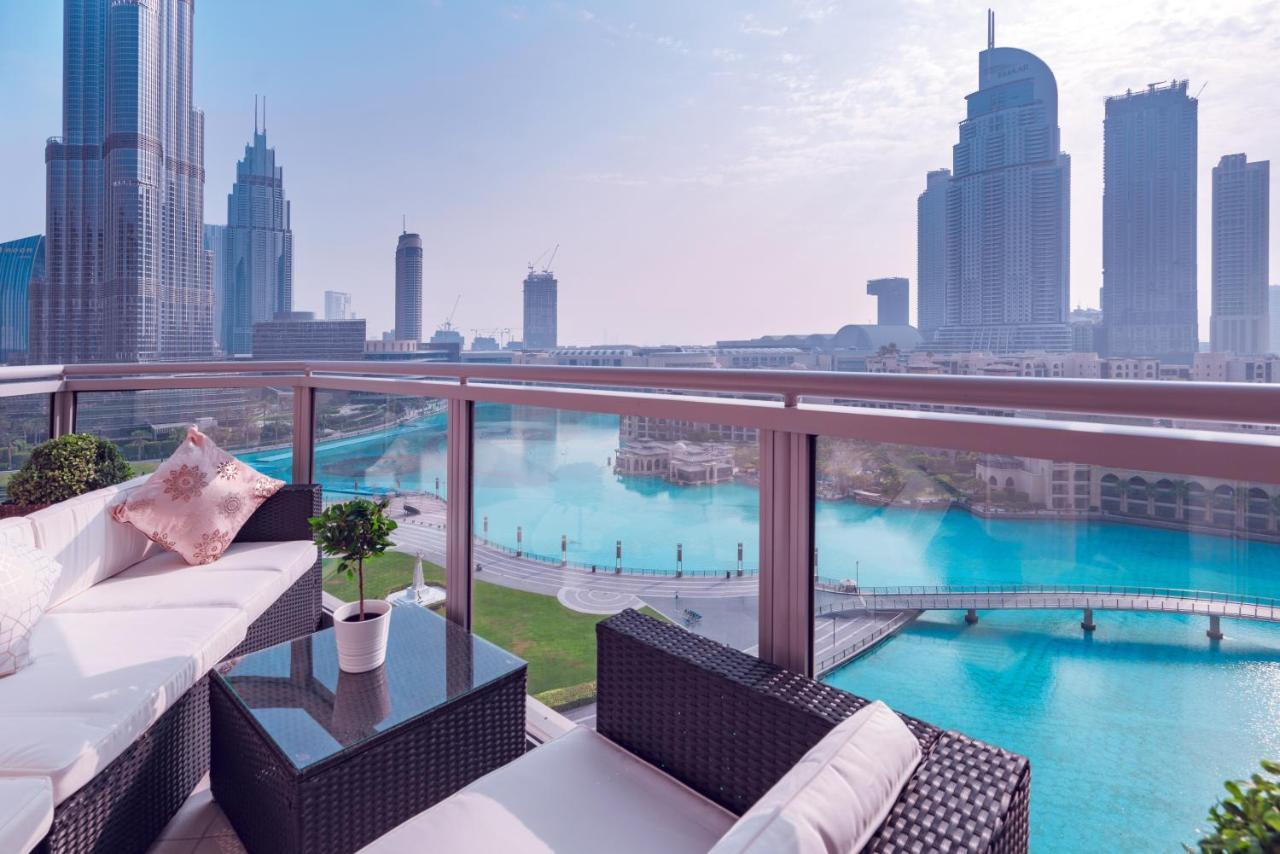 Elite Royal Apartment - Full Burj Khalifa & Fountain View - Emperor Dubái Exterior foto